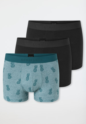 3-pack shorts plain/patterned multi-colored - 95/5
