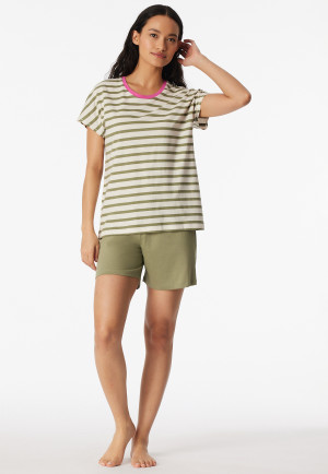 Short pyjamas wonder white heater - Casual Essentials