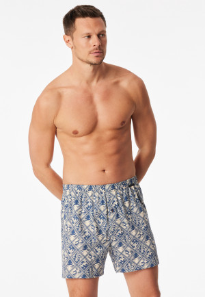 Boxer shorts 2-pack jersey plain patterned - Boxer shorts multipacks