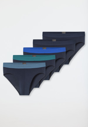 Rio briefs 5-pack multi-colored - 95/5