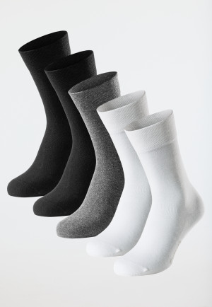 Men's socks 5-pack stay fresh multi-colored - Bluebird