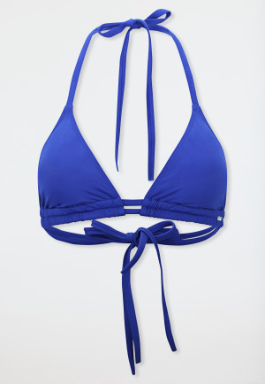 Triangle top royal bikini - aqua