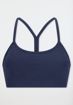 Bustier double rib removable pads admiral - SCHIESSER Active