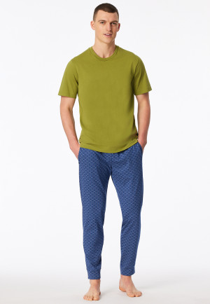 Shirt short sleeve grass green - Mix+Relax