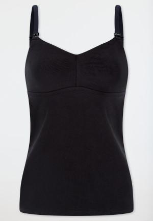 Spaghetti top maternity underwear black - Unique Maternity